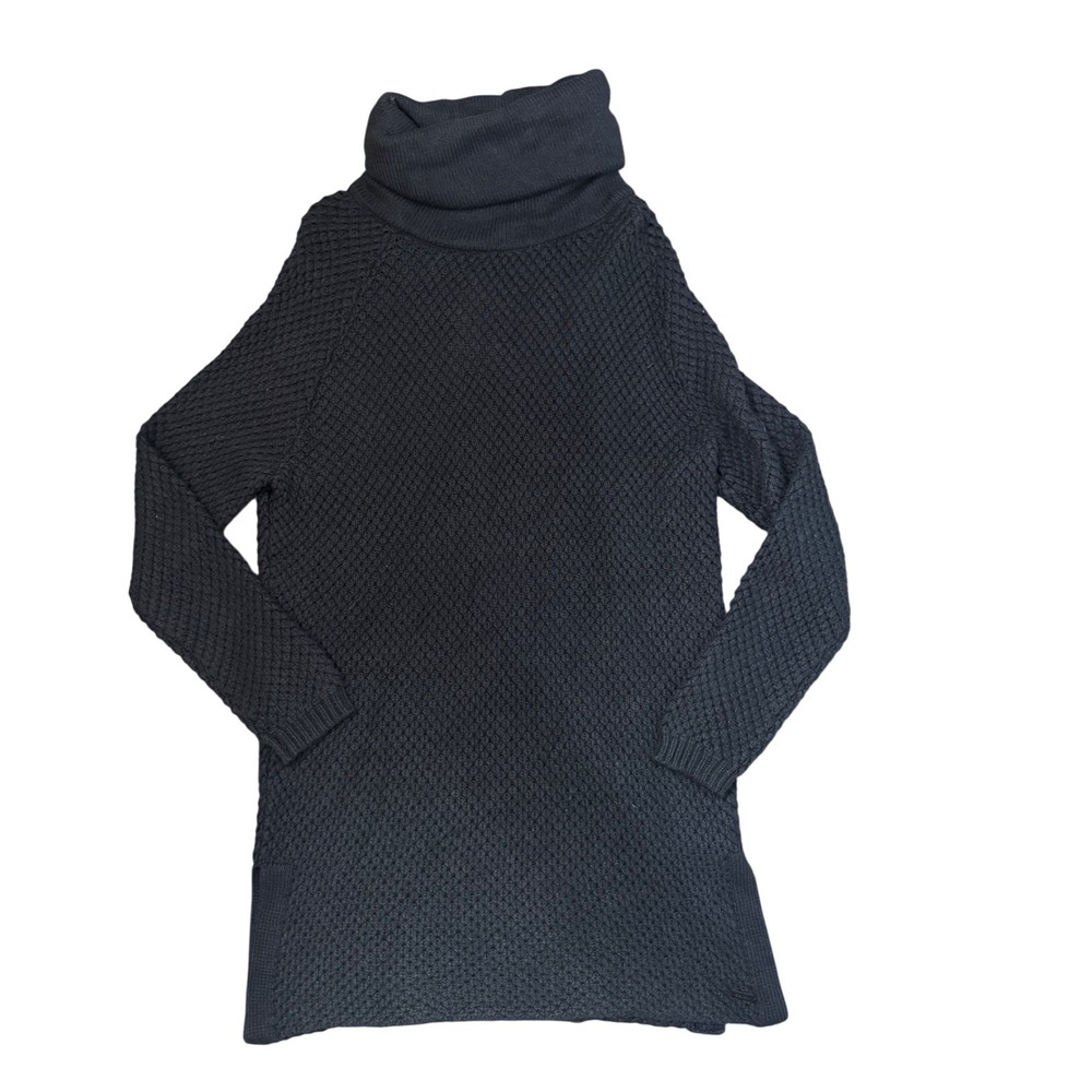 Bench Altruist‎ Black Wool Alpaca Blend Knit Cowl Neck Sweater Dress S NWT